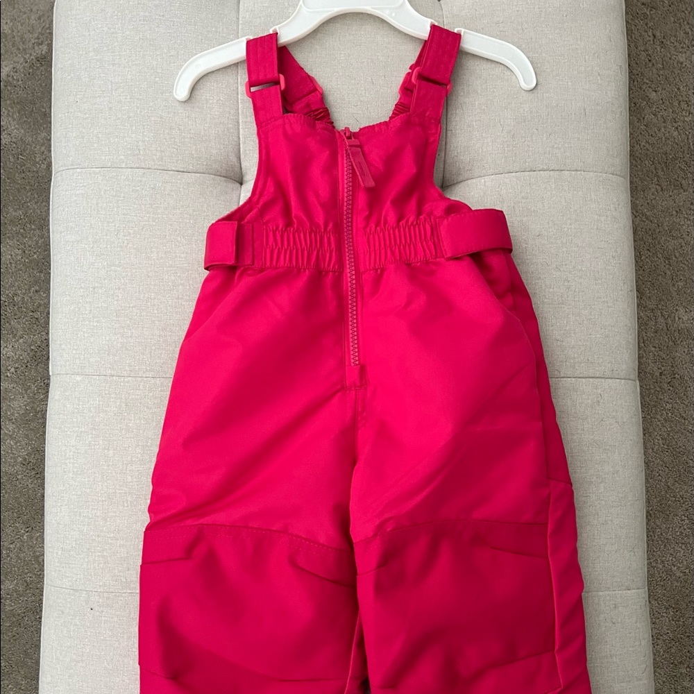 Cat & Jack Hot Pink Snowsuit, Size 12 months